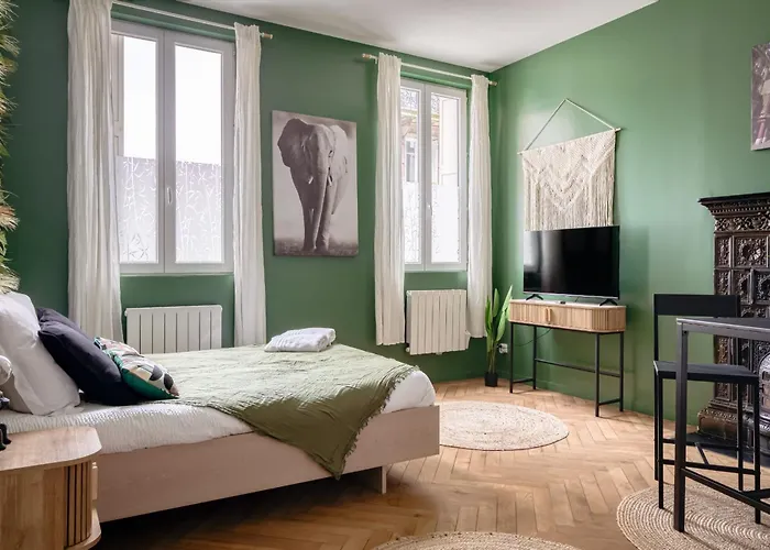 Jungle Rénové Balnéo à La Gare Appartamento Rouen